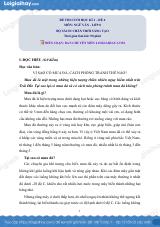 Đề thi học kì 1 Văn 8 Chân trời sáng tạo - Đề số 4